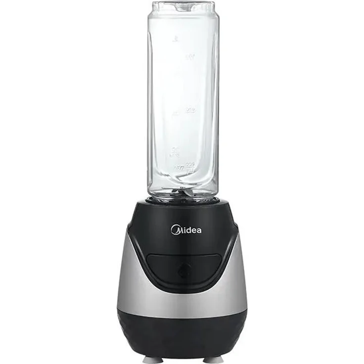 Midea BL1189CEE-MP01S Mini-Standmixer mit 600W, 0,7L BPA-freier Trinkflasche, schwarz