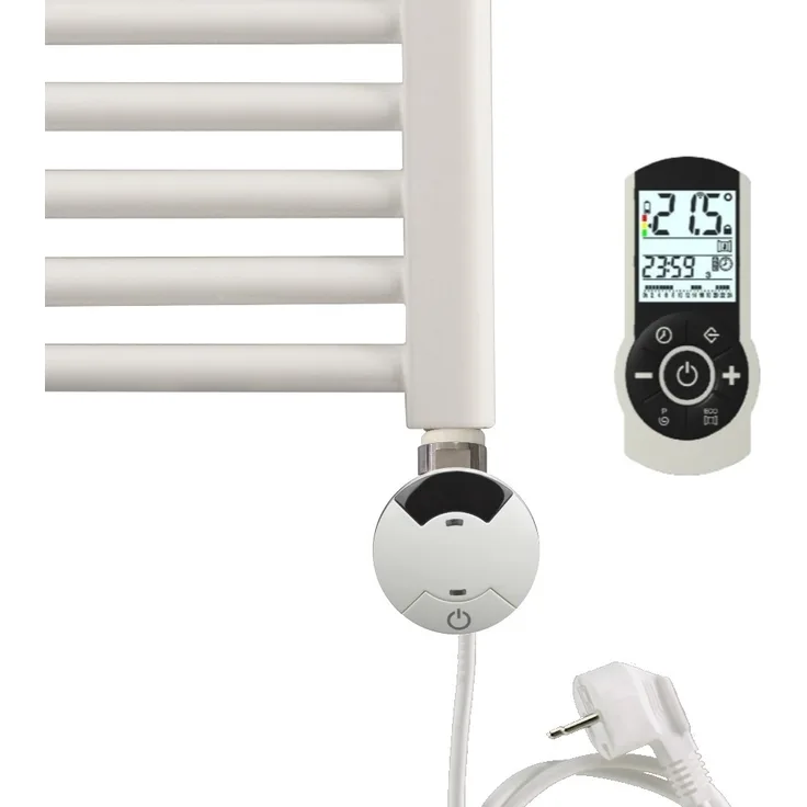 XIMAX Heizstab Typ 4 "300 Watt / Chrom", 10344 - Fernbedienung, Schnelltrocknungsfunktion, Weiß
