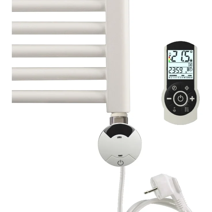 XIMAX Heizstab Typ 4 "300 Watt / Chrom", 10344 - Fernbedienung, Schnelltrocknungsfunktion, Weiß