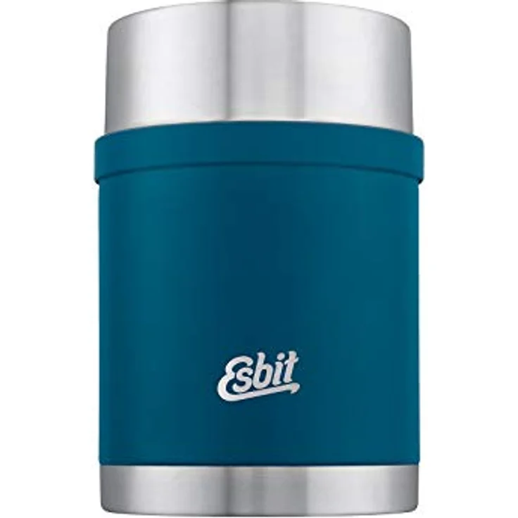 Esbit Sculptor Thermobehälter für Essen, Edelstahl, BPA-Frei, Schwarz, Silber &mehr, 750ml & 1000ml, Speisegefäß für warme und kalte Speisen, für Suppen und Salate, Isolierbehälter für Schule & Arbeit – Bild 2
