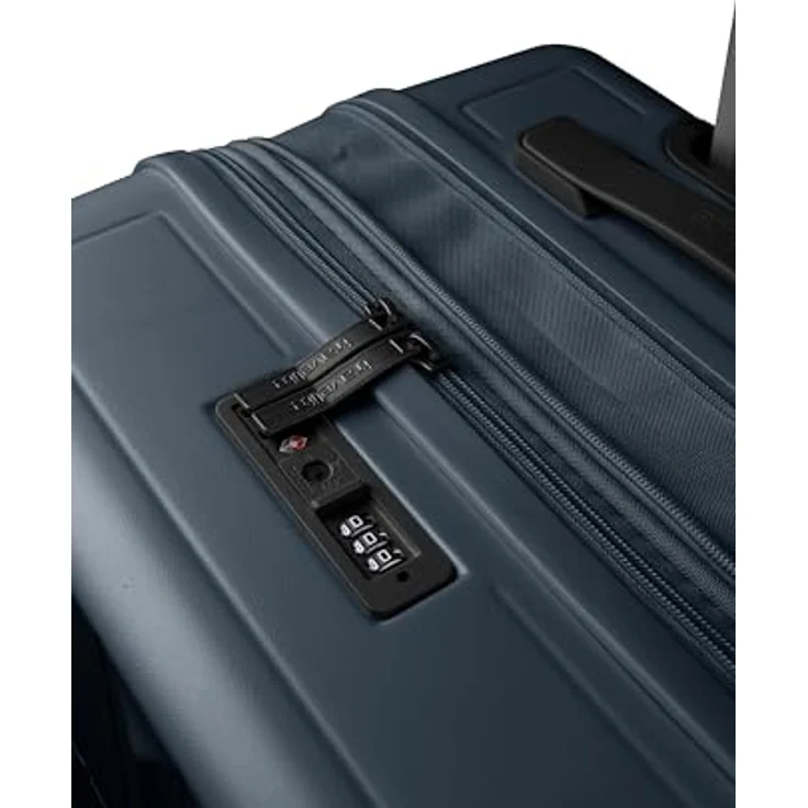 Travelite Panello Trolley M 65 cm, 4 Rollen, Dehnfalte, blau, 100% ABS – Bild 6