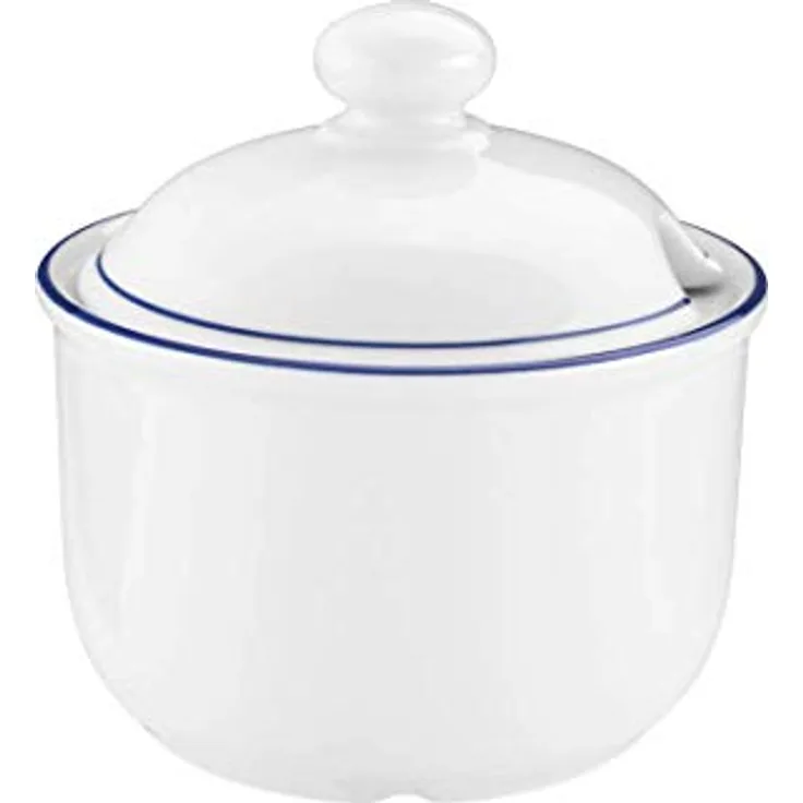 Seltmann Zuckerdose 0,25ltr. 6 Pers. COMPACT BLAURAND 10795