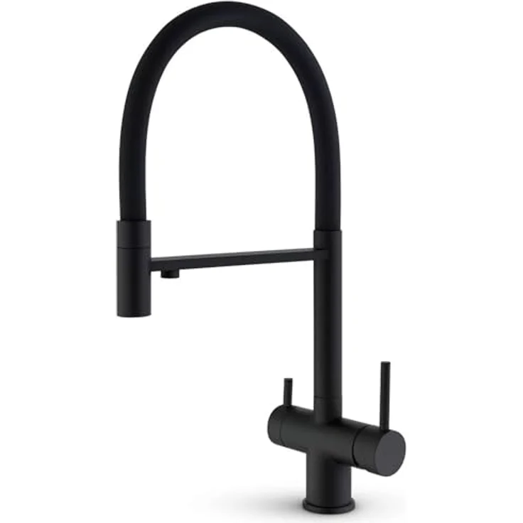 Neues Wasser AORA GT600 Umkehrosmoseanlage, 8-Stufen-Filtration, tankloses Direkt-Flow-System, 3-Wege-Armatur ALPINA Schwarz, hoher Wasserdurchfluss – Bild 8