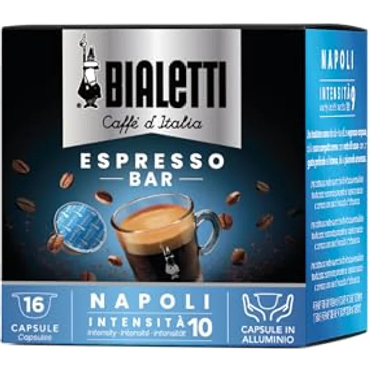 Bialetti 96080093-M Kaffee-Kapseln Napoli, Alu, 16 Stück – Bild 2