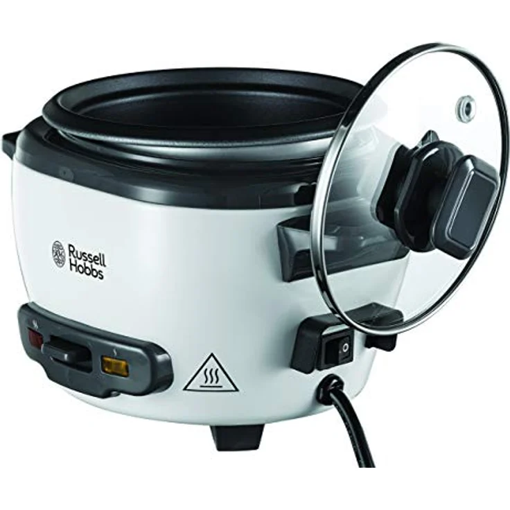 Russell Hobbs Reiskocher mini 0,4l inkl. Warmhaltefunktion, antihaftbeschichteter Gartopf, Reislöffel & Messbecher 27020-56 – Bild 6