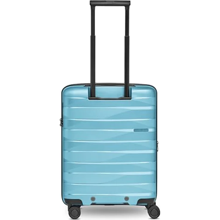 Bergpfeil Kleiner Hartschalen Kabinen-Koffer | Cabin-Trolley 40 x 22 x 55 cm aus Polypropylen | Lightweight 2,8 kg | Doppelrollen & TSA-Schloss (Travel) – Bild 3