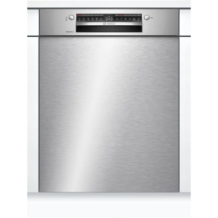 Bosch Serie 4, Unterbau-Geschirrspüler, 60 cm, Edelstahl, SMU4EVS15E