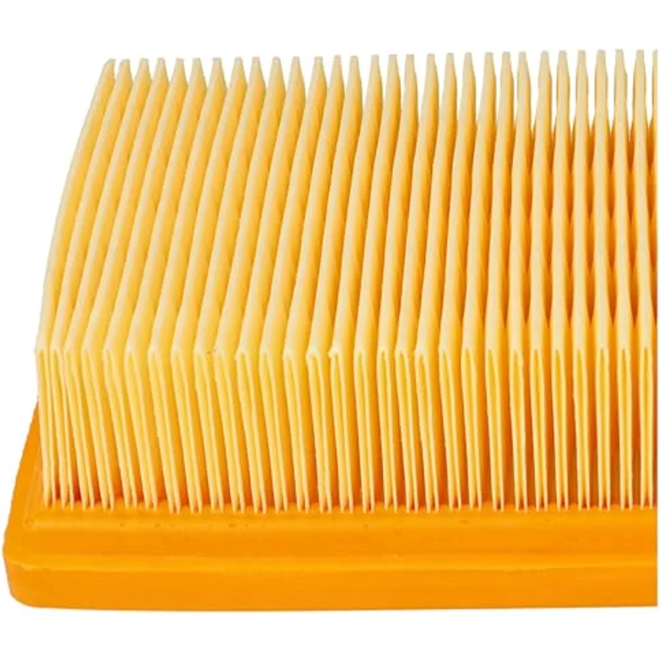 vhbw Set 2X Flachfaltenfilter, kompatibel mit Kärcher WD 6 P S V-30/6/22/T, orange, Hochwertige Filtration für Nass-/Trockensauger – Bild 5