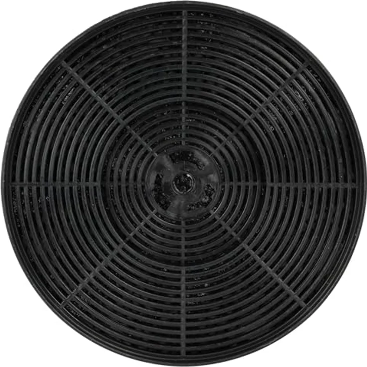 vhbw Aktivkohlefilter kompatibel mit Respekta CH22010/90W-X, CH22010/90WX, CH22010S-X, CH22010SX, CH 22010/90 WX Dunstabzugshaube - 17,5 cm, schwarz – Bild 3