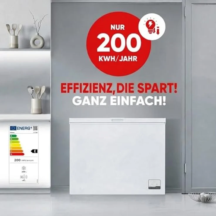 PKM GT300E Gefriertruhe, freistehend, Energieklasse E – Bild 7