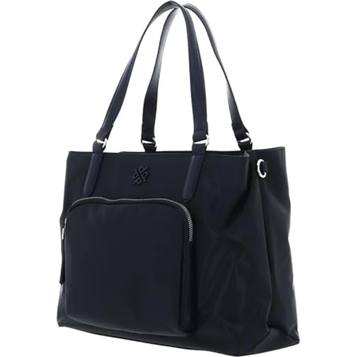 Picard Legere Shopper, stylishe Tote Bag aus strapazierfähigem Nylon, Schwarz, 33 x 15 x 25 cm – Bild 2