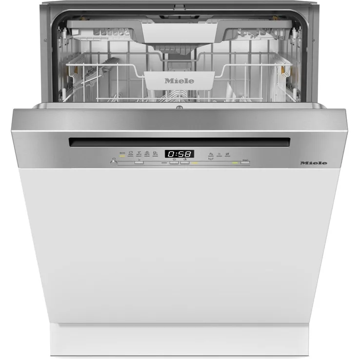 Miele Geschirrspülautomat G 5811 SCi Integriert/CLST, Edelstahl CleanSteel, 14 Maßgedecke, AutoOpen-Trocknung, QuickPowerWash, 43 dB