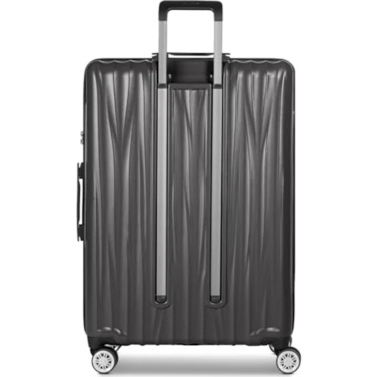 Brics Cervia 2.0, Hartschalenkoffer Trolley L 77 cm mit Dehnfalte, 4 Rollen, Grau, (107 l) – Bild 2