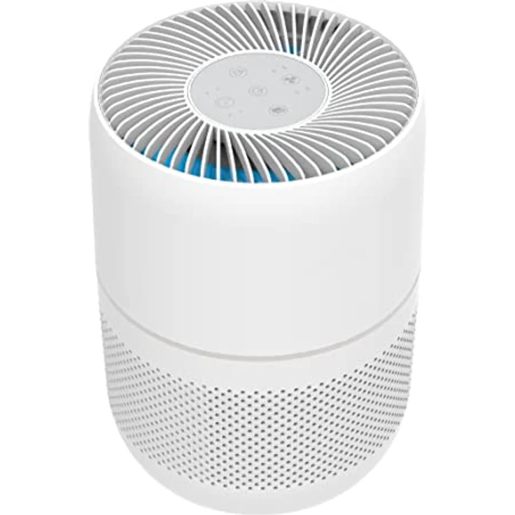 LMG Germany Luftreiniger, Air Purifier für Räume bis 14qm, entfernt 99,997% Allergene, mit Luftqualitätsanzeigen, Rauchverzehrer, UV Licht, Wifi – Bild 5