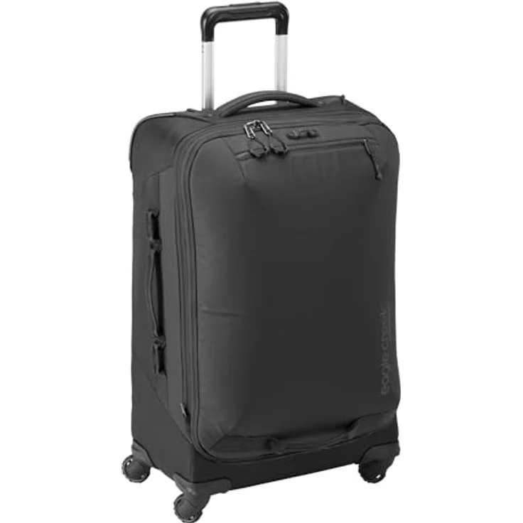 Eagle Creek Expanse Rollkoffer mit Rollen, erweiterbarem Hauptfach und abschließbaren Reißverschlüssen, 66 cm, Midnight Black (4-Räder) – Bild 1