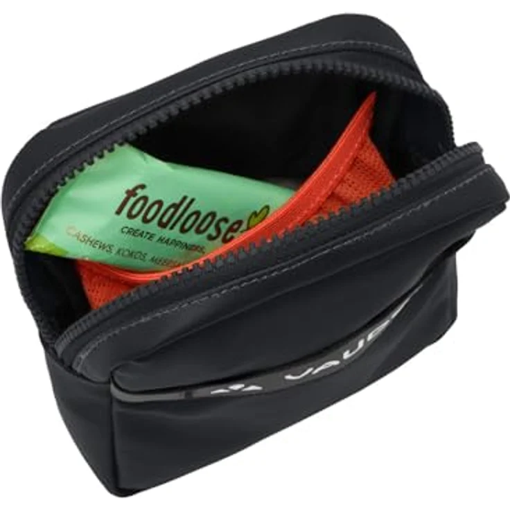 Vaude Kataja, Umhängetasche, Schwarz, praktische Taschen, verstellbarer Umhängeriemen, robustes Polyurethan – Bild 5