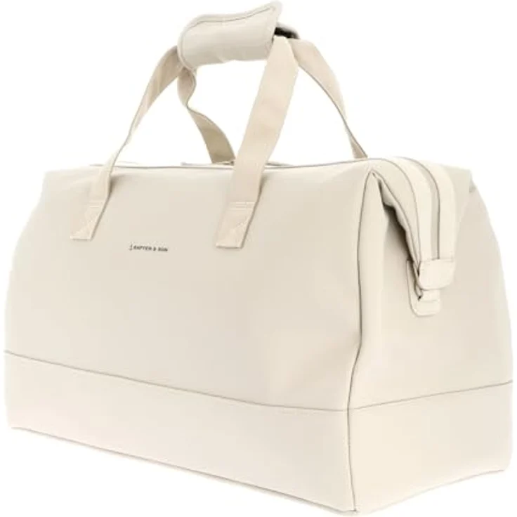 Kapten & Son Storen Weekender Reisetasche, 48 cm x 24 cm x 28 cm, aus 100% Polyurethan, gelb – Bild 3