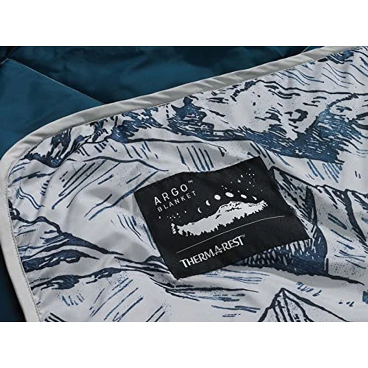KelioninÄ— antklodÄ— Thermarest Argo Blanket - Pilka su kalnais – Bild 4