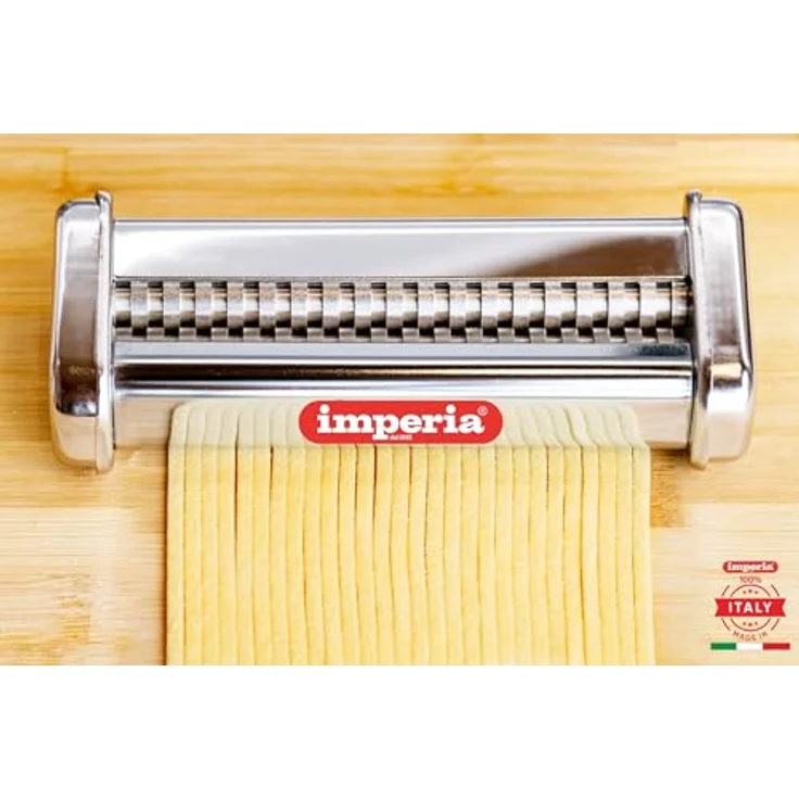 Imperia Simplex Classica Nudelschneider, Zubehör für Nudelmaschinen aus rostfreiem Stahl, 100% Made in Italy, 10 Pastafromate – Bild 2