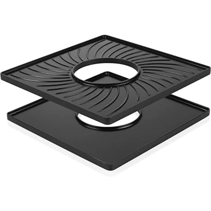 Princess Raclette und Fondue 5-in-1, 8 Personen, 1800 W, 1,3 L Fonduetopf, doppelte Thermostate, PFAS-frei, abnehmbare Teile, 31×31 cm Grillplatte, Modell 162670 – Bild 4