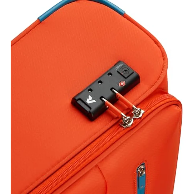 Roncato Lite Soft Neon 4 Rollen Kabinentrolley, 55 cm, orange, 100% Polyester – Bild 7