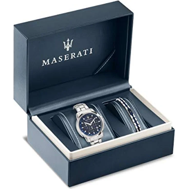 Maserati Herren Uhr Successo Chronograph Edelstahl Armband silber UMAR8851121016 – Bild 6