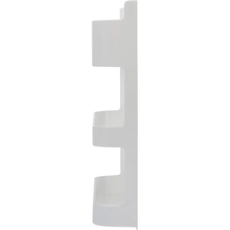 Westmark Gewürzregal, Für Wand- und Innentürbefestigung, 37,9 x 6,9 x 34,9 cm, Kunststoff, Weiß, Parato, 52202260 – Bild 3