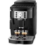 De'Longhi Magnifica S ECAM 22.110.B Kaffeevollautomat mit Milchaufschäumdüse für Cappuccino und integriertem Mahlwerk, mit Espresso Direktwahltasten und Drehregler, 2-Tassen-Funktion, 1,8 Liter Wassertank, schwarz-silber
