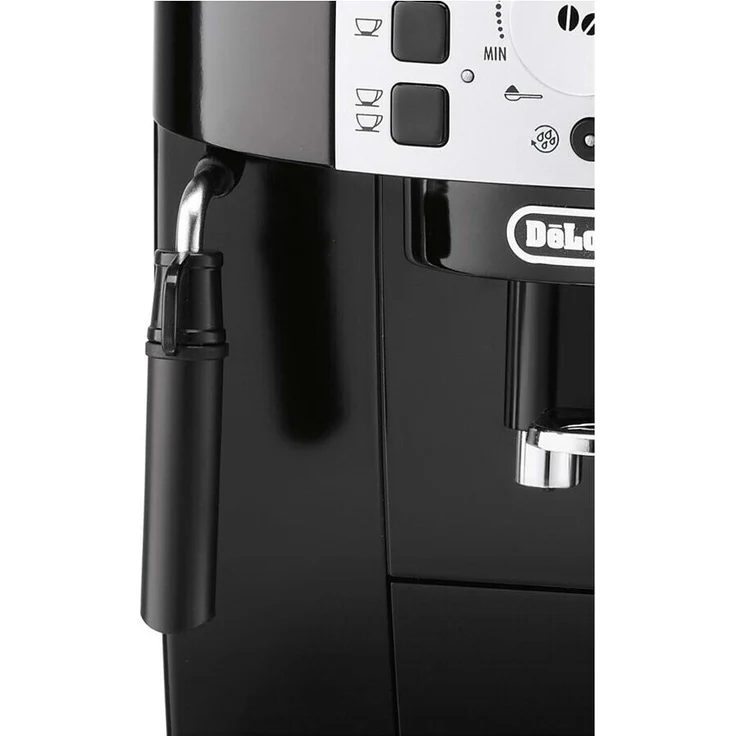 De'Longhi Magnifica S ECAM 22.110.B Kaffeevollautomat mit Milchaufschäumdüse für Cappuccino und integriertem Mahlwerk, mit Espresso Direktwahltasten und Drehregler, 2-Tassen-Funktion, 1,8 Liter Wassertank, schwarz-silber – Bild 4