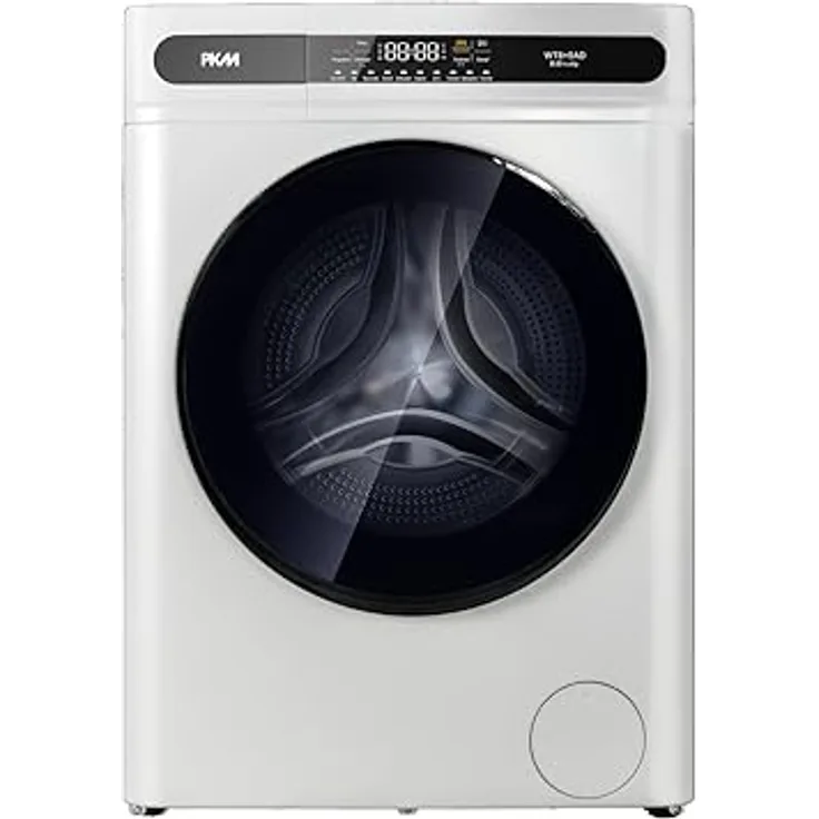 PKM Waschtrockner WT8+5AD, ECO-Funktion, 8kg Waschen, 5kg Trocknen, freistehend, mit 11 Programmen und intuitiver Elektroniksteuerung