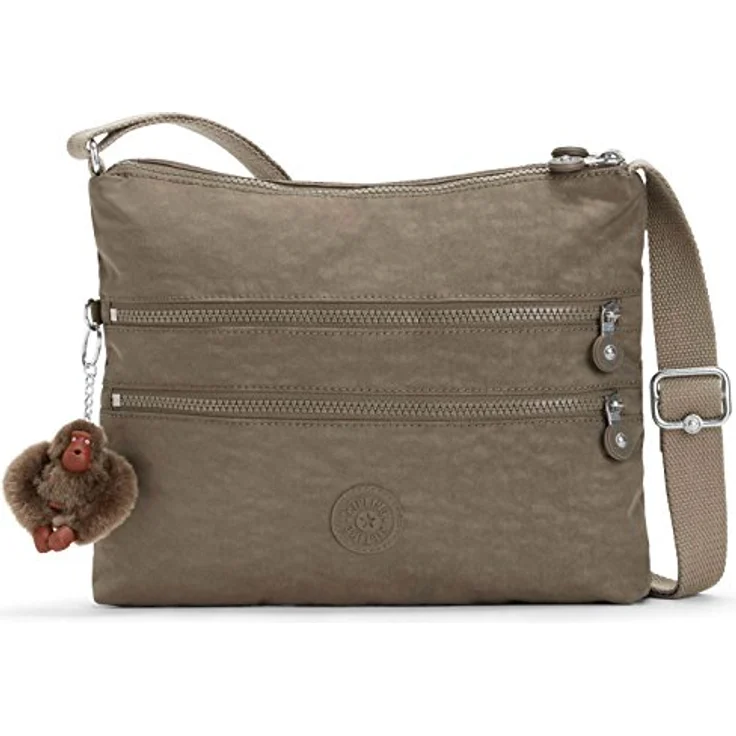 Kipling Basic Alvar BP 18 Umhängetasche, 33 cm, braun, 100% Nylon – Bild 1