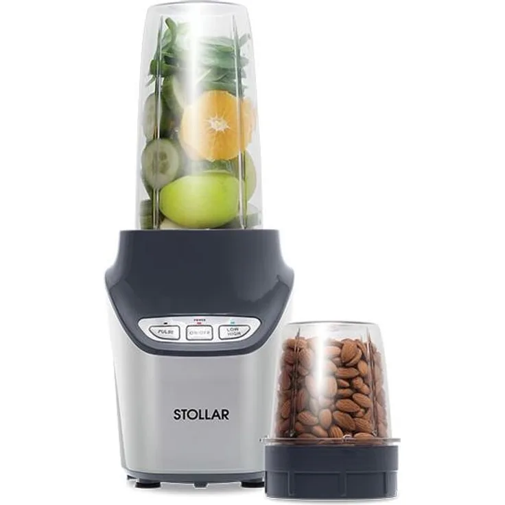 Stollar Blender STOLLAR SNB600 the ActiveLife, Standmixer, Schwarz, Silber