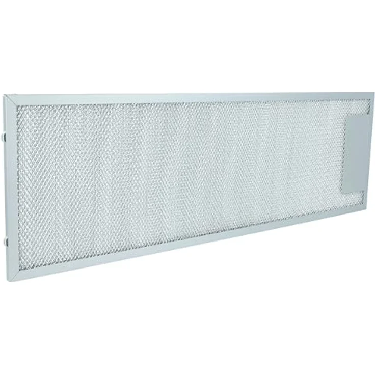 vhbw Metallfettfilter für AEG DF6260-ML/AUS, DF6260-ML/S, DF6260ML/A, DF6260ML/GB, DF6260-ML/A Dunstabzugshaube, Silber, hochwertiger Filter aus Metall, einfache Montage – Bild 2