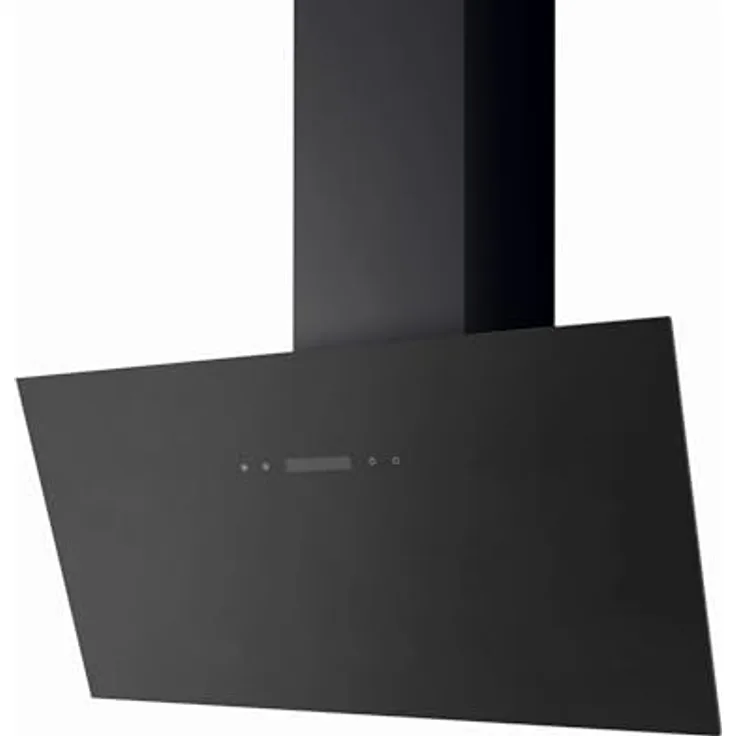 PKM KHS34-80 ABT2X Dunstabzugshaube schwarz Kopffreihaube 80cm Timer mit Touch Control und LED