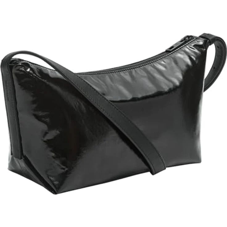 Liebeskind Berlin Crossbody Umhängetasche ELVIRA RAIN, aus Baumwolle und Polyurethan, schwarz, 26 cm x 19 cm x 11 cm – Bild 2