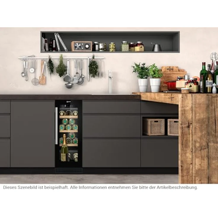 Neff KU9202HF0 Einbau-Weinkühlschrank, Breite 29.8 cm, 21 Flaschen – Bild 3