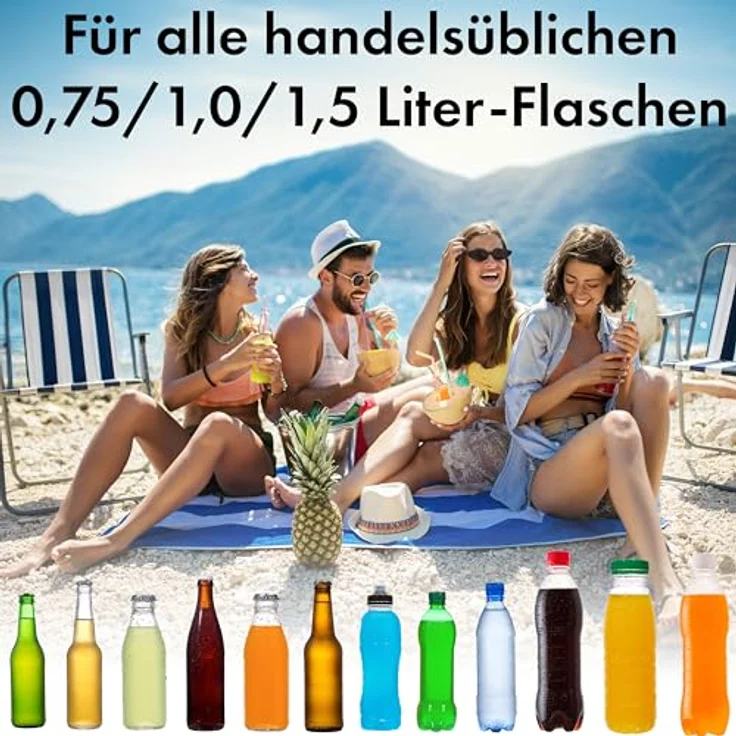 Clatronic KB 3714, elektrische Kühlbox 28L für Auto und Camping, 12V/230V, robustes Gehäuse, blau – Bild 3