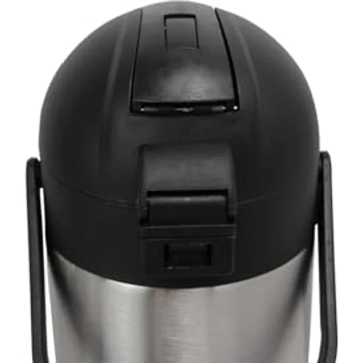 Metro Professional Airpot Pumpkanne 1,9 Liter Isolierkanne Thermoskanne Getränkespender auch für den gewerblichen Einsatz Edelstahl Kaffeekanne – Bild 4