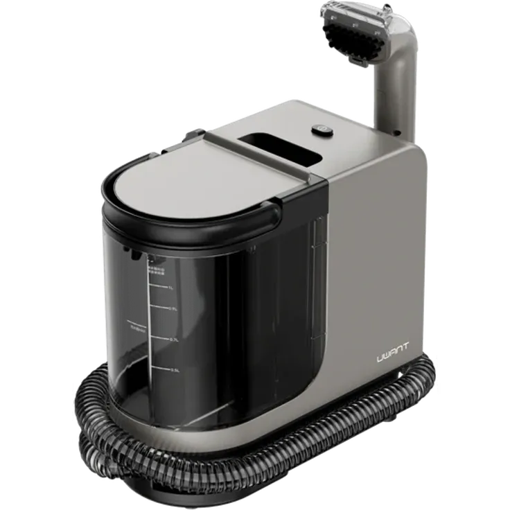 UWANT Y200 Steam, Dampfreiniger mit 18.000 Pa Saugleistung und 100 °C Heißdampf, inklusive Selbstreinigungssystem und austauschbaren Bürstenköpfen