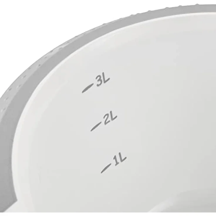 keeeper Rührschüssel mit Anti-Rutsch-Funktion, 3,5 l, Carlotta, Nordic Grey – Bild 4