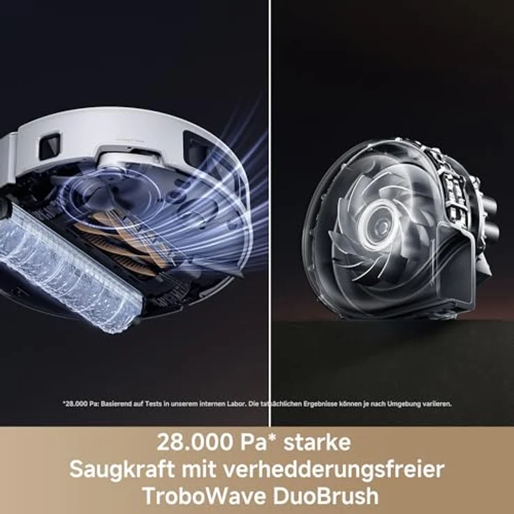 MOVA Z60 Ultra Roller Complete, Saugroboter mit 28.000 Pa Saugkraft, Warmwasser-Wischsystem und App-Steuerung – Bild 6