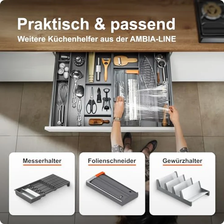 Blum ZC7T0350 Orga-Line Tellerhalter, verstellbar 186 bis 321 mm – Bild 8
