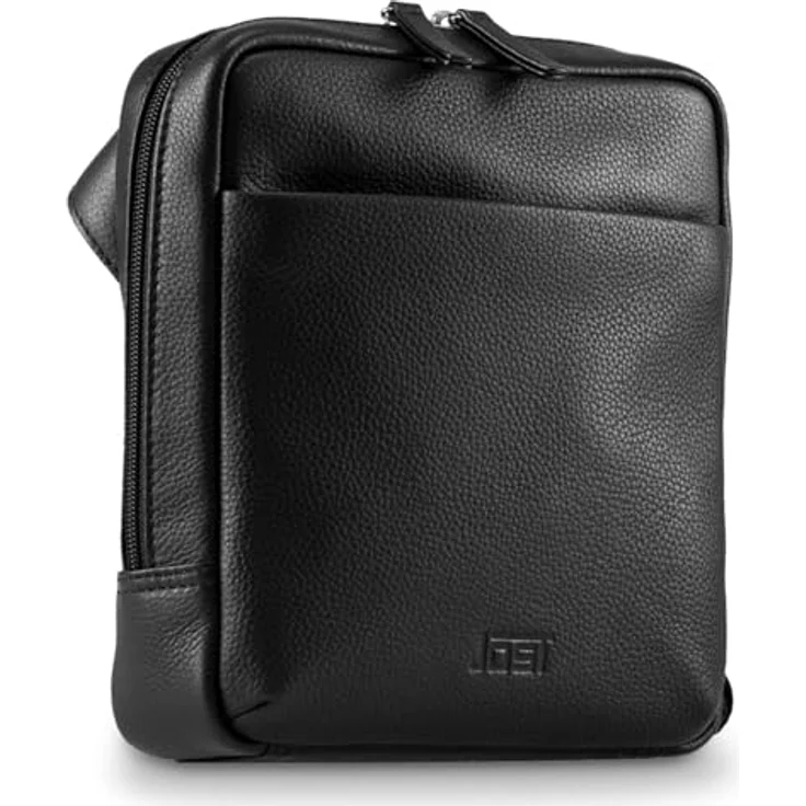 Jost Frankfurt Umhängetasche aus 100% Leder, 18 cm, schwarz – Bild 2