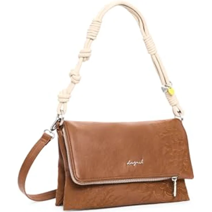 Desigual Sierra Schultertasche 26 cm, braun, 100% Polyurethan, kompakte Größe – Bild 1