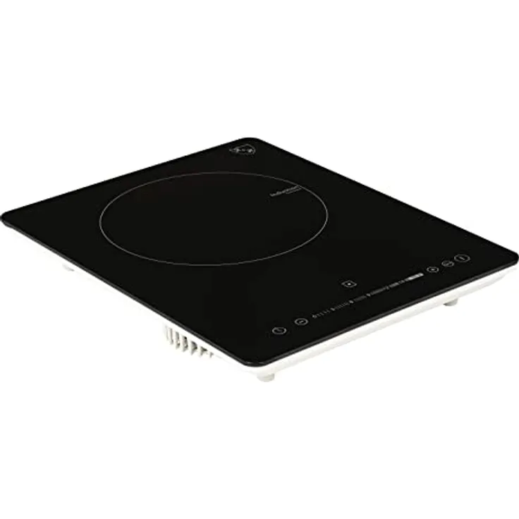 K&H SL-1800S, Induktionskochplatte 1 Zone, 2000W, SLIM Design mit SLIDER Touch-Control, Timerfunktion 0-99 Minuten