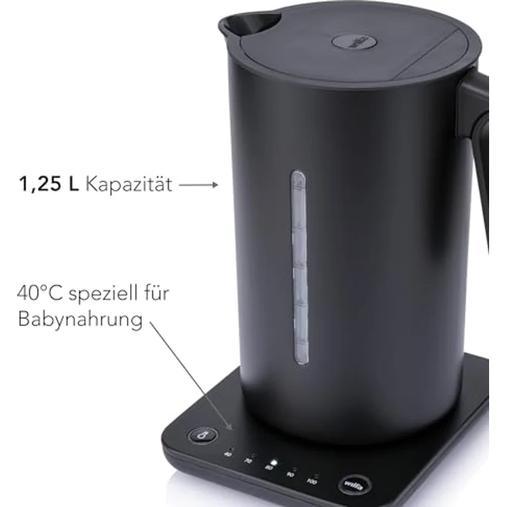Wilfa WSDK-2000B Wasserkocher, schwarz – Bild 5