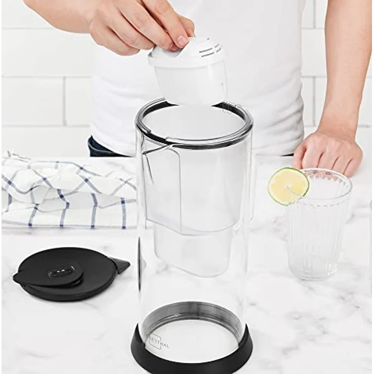 SILBERTHAL Wasserfilter Kartuschen - Reduziert Kalk, Chlor und Verunreinigungen - Filterkartuschen kompatibel mit Brita Maxtra und SILBERTHAL Filterkannen - 3er Pack – Bild 2
