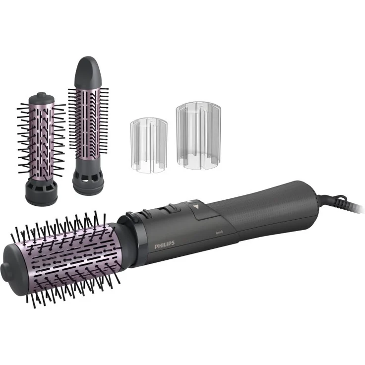 Philips 7000 BHA715/00 Rotations-Haarbürste, Warmluftbürste mit automatischem Wickeln, Ionisierungsfunktion und keramischer Oberfläche