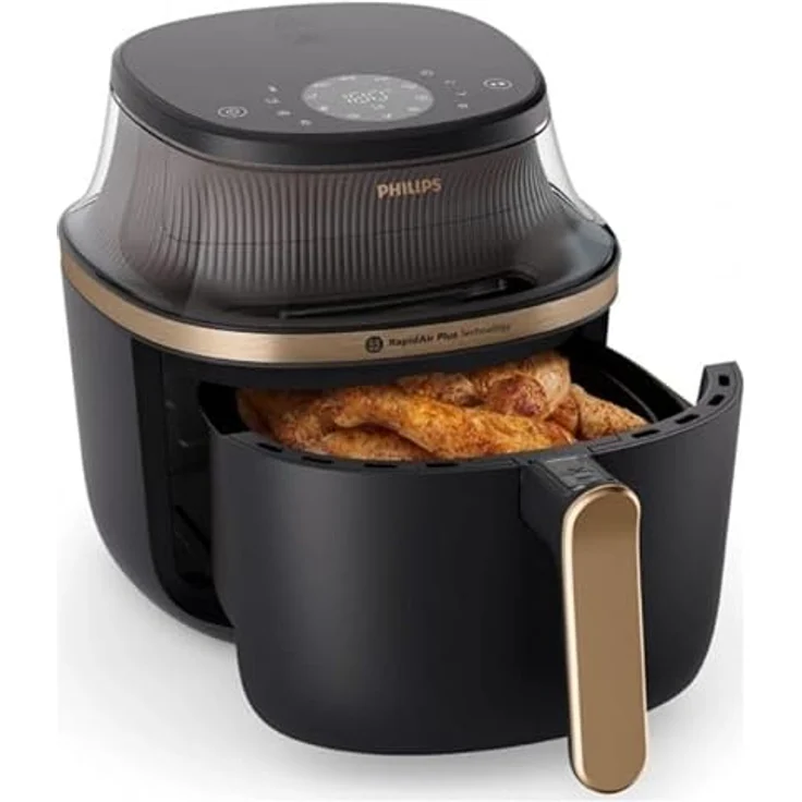 Philips 3000 Serie Airfryer mit 4,2L Fassungsvermögen, RapidAir Plus-Technologie, Touchscreen und HomeID-App – Bild 4