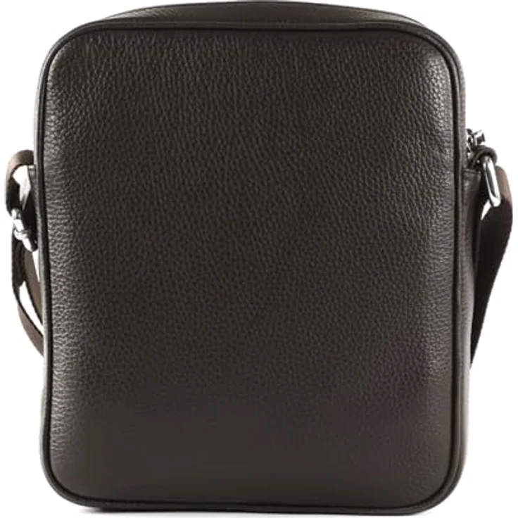 Mandarina Duck Beuteltasche Mellow Urban MWM02, genarbtes Kalbsleder, braun, 22 x 6 x 25 cm, Herren – Bild 3